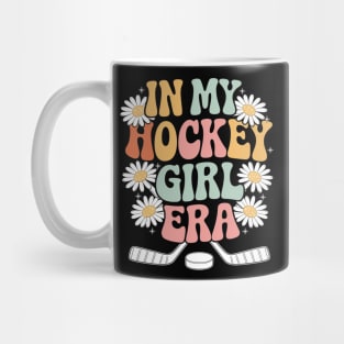 In My Hockey Girl Era Game Day Groovy Hockey Mug
